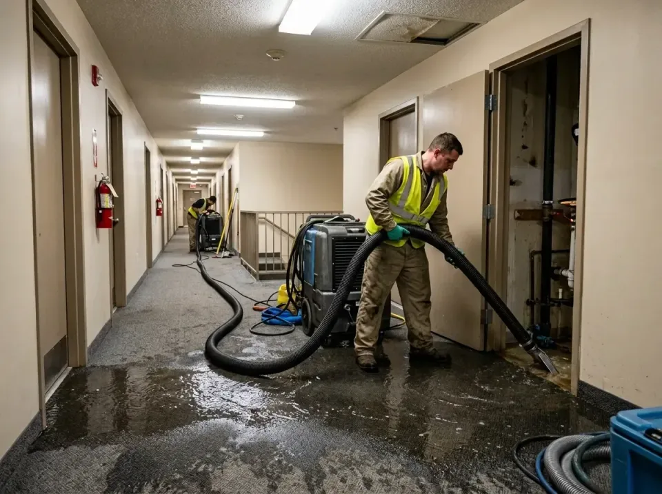 multi-unit-apartment-hallway-f-005 — frequently asked questions, Emergency Burst Pipe Water Extraction & Removal in Clovis,…